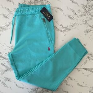 Polo Ralph Lauren Double Knit Jogger Pants Repellent Regatta CP93 Men Size Large